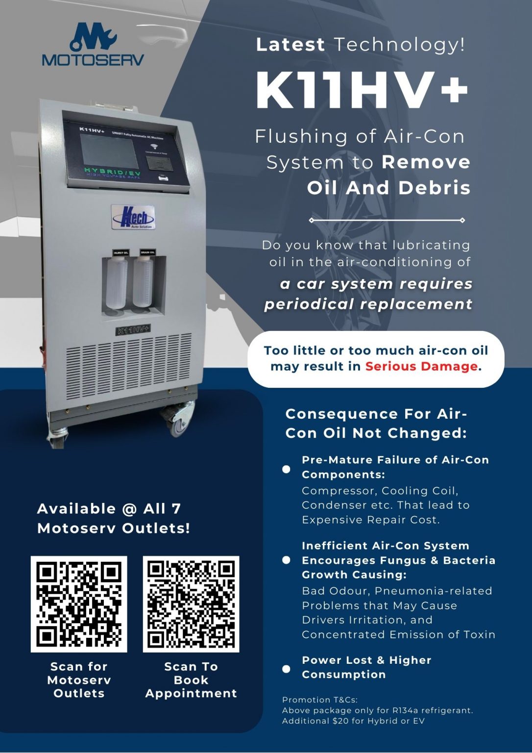 Car Aircon Service in Singapore Motoserv