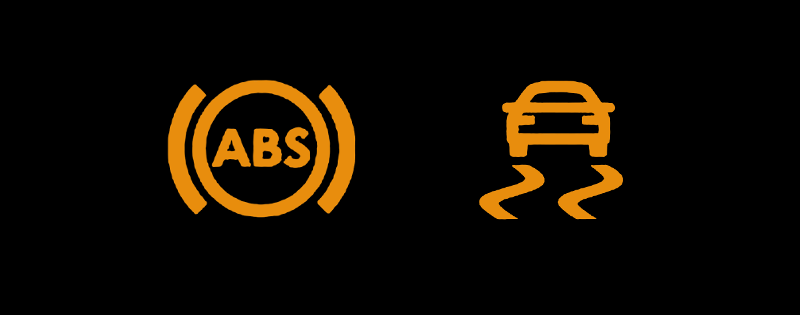 ABS & traction Control warning lights 