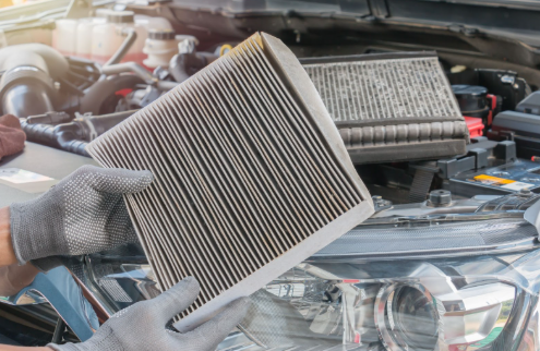 air con air filter change