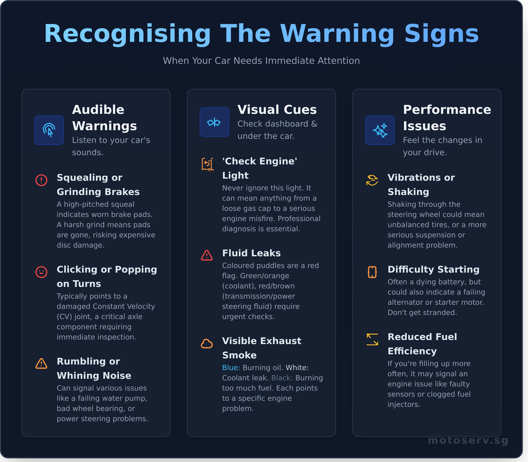 Your Trusted Guide to Car Repair in Singapore - Infographic