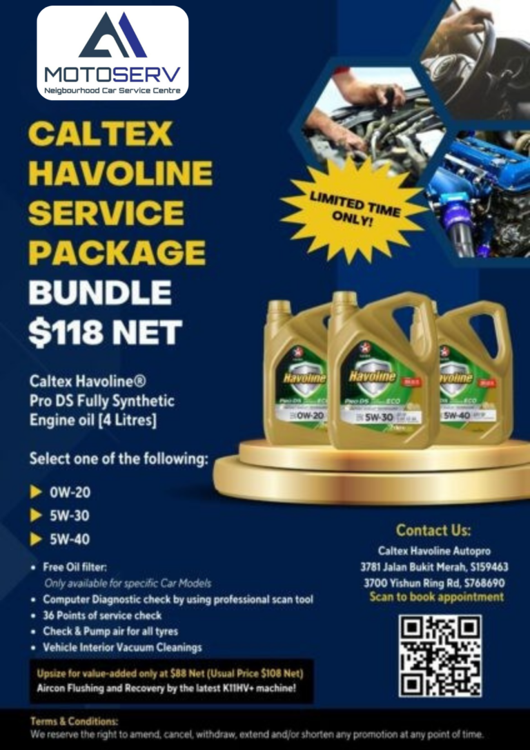 Caltex Havoline Servicing Package ​​