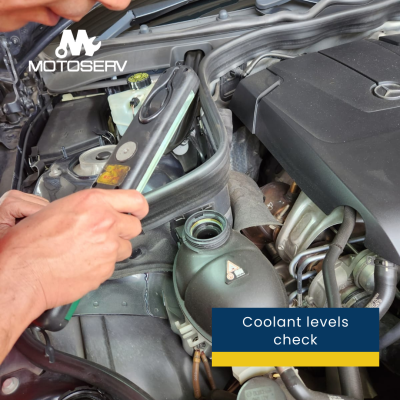 Coolant level check