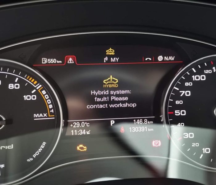 hybrid vehicle battery problem